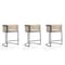 Manhattan Comfort Cosmopolitan Counter Stool in Cream and Black, PK3 3-CS008-CR - alternate 1
